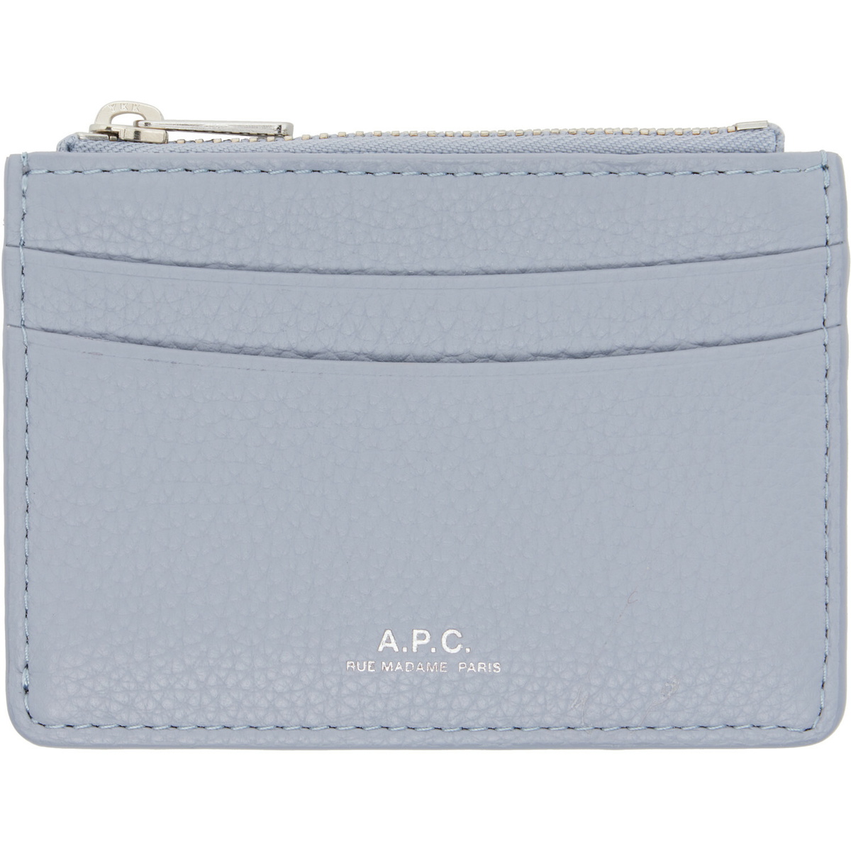 A.P.C. Blue Paris Card Holder
