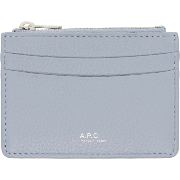Photo: A.P.C. Blue Paris Card Holder