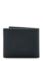Paul Smith Stripe-print Leather Wallet - Navy - One Size