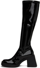 Justine Clenquet Black Chloë High Boots