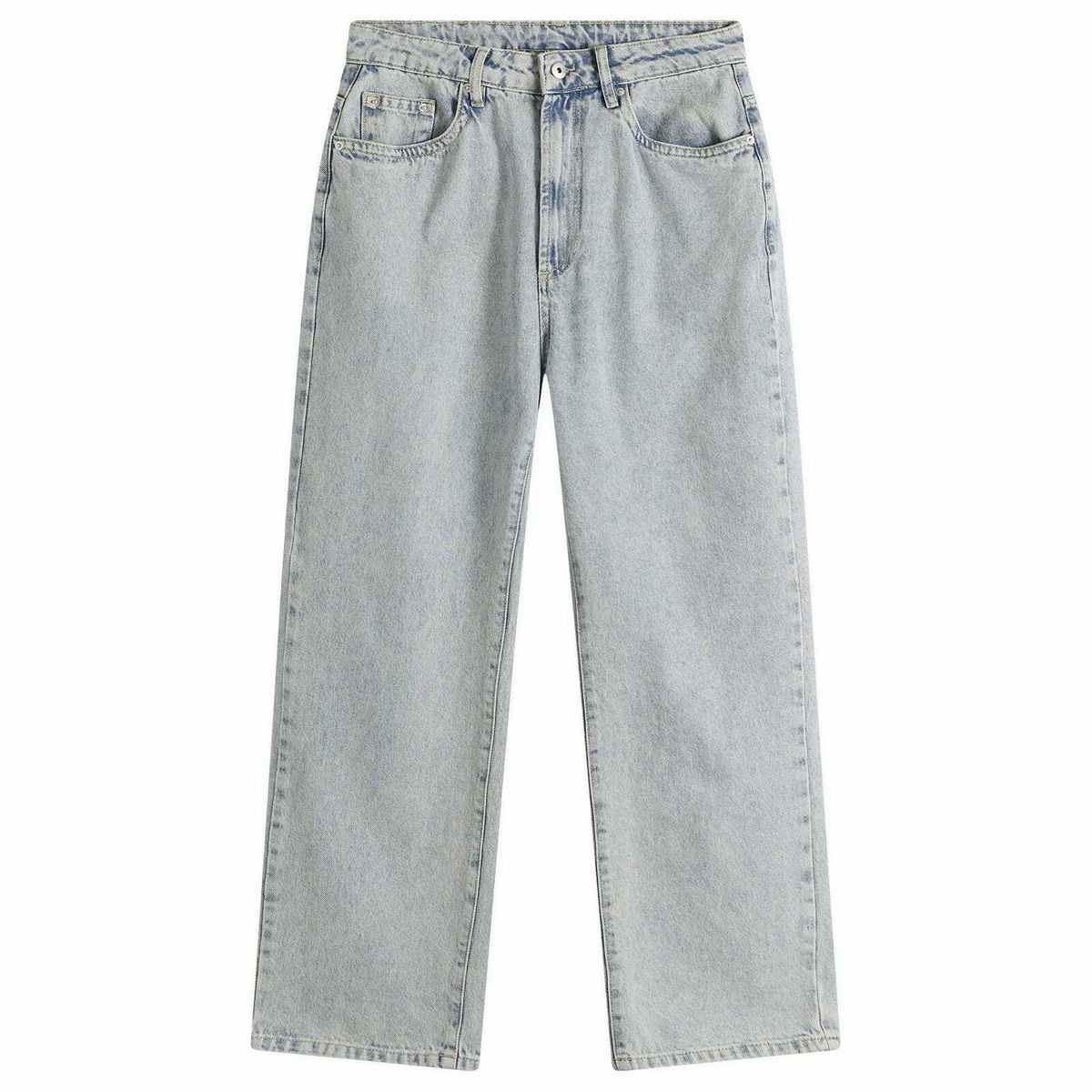 MKI Men's Denim Classic Jeans in Bleach Wash