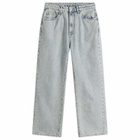 MKI Men's Denim Classic Jeans in Bleach Wash
