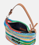 Miu Miu Logo crochet shoulder bag