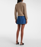 Patou Wool and alpaca cardigan