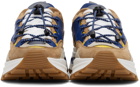 Dsquared2 Beige & Blue Run DS2 Sneakers