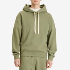 Jil Sander+ Men's Logo Hoodie in Slate Green