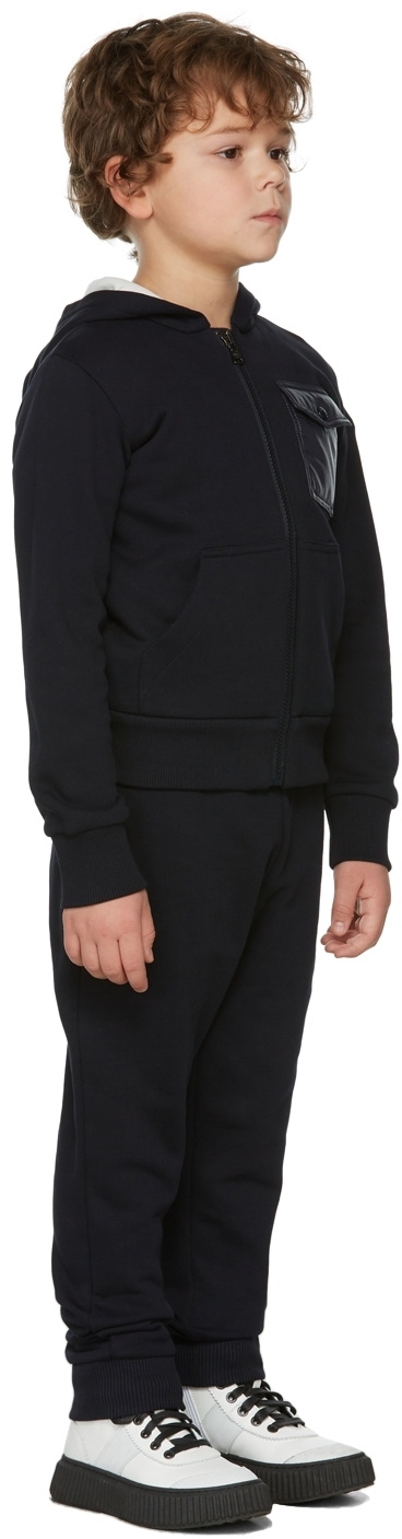 Navy clearance moncler tracksuit