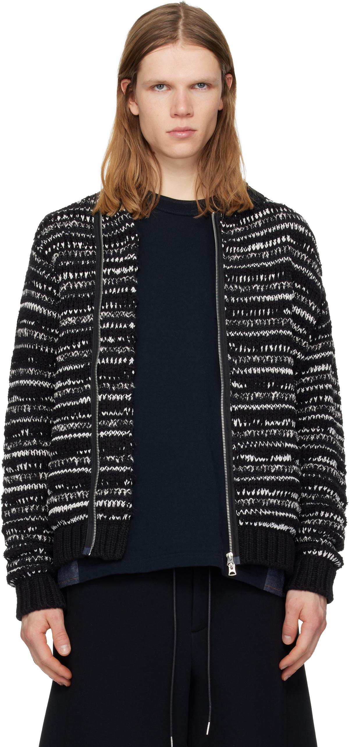 Sacai Wool Knit Pullover Sacai