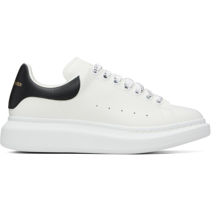 Photo: McQueen White & Black Oversized Sneakers