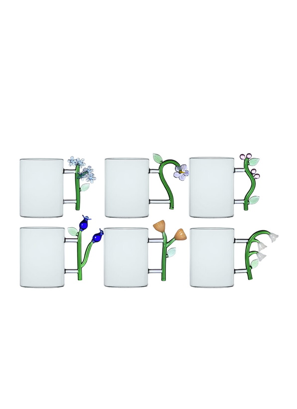 Photo: Ichendorf Milano Set Of Six Botanica Mugs