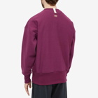 Advisory Board Crystals Men's 123 Crew Sweat in Rhodolite Purple