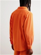 ERL - Cotton-Blend Corduroy Shirt - Orange