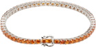 Hatton Labs Orange Tennis Bracelet