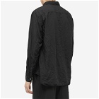 Comme des Garçons Homme Plus Men's Garment Treated Spun Shirt in Black