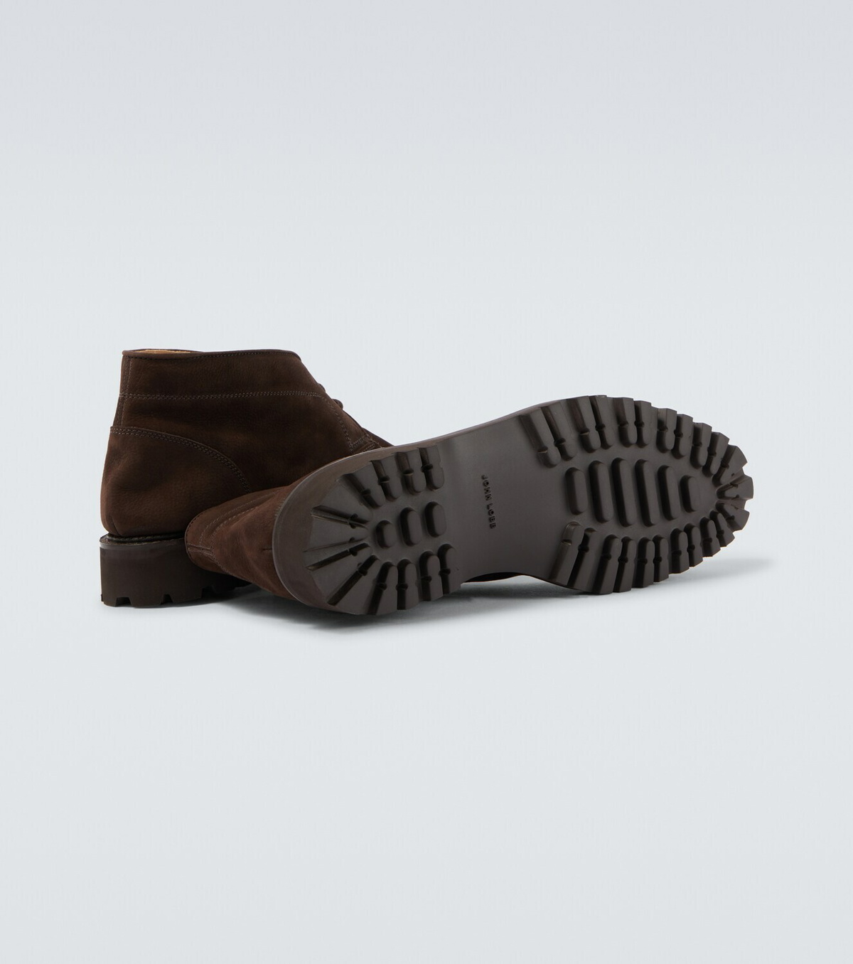 John Lobb Suede desert boots