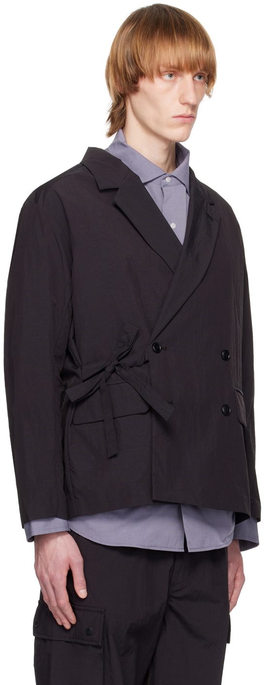 meanswhile Black Working Outfit Samue Blazer