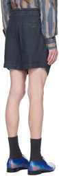 Vivienne Westwood Navy Crewe Shorts