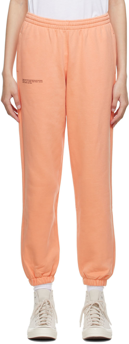 PANGAIA Orange Organic Cotton Lounge Pants Pangaia