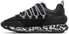 Balmain Black Racer Micro Pearl Sneakers
