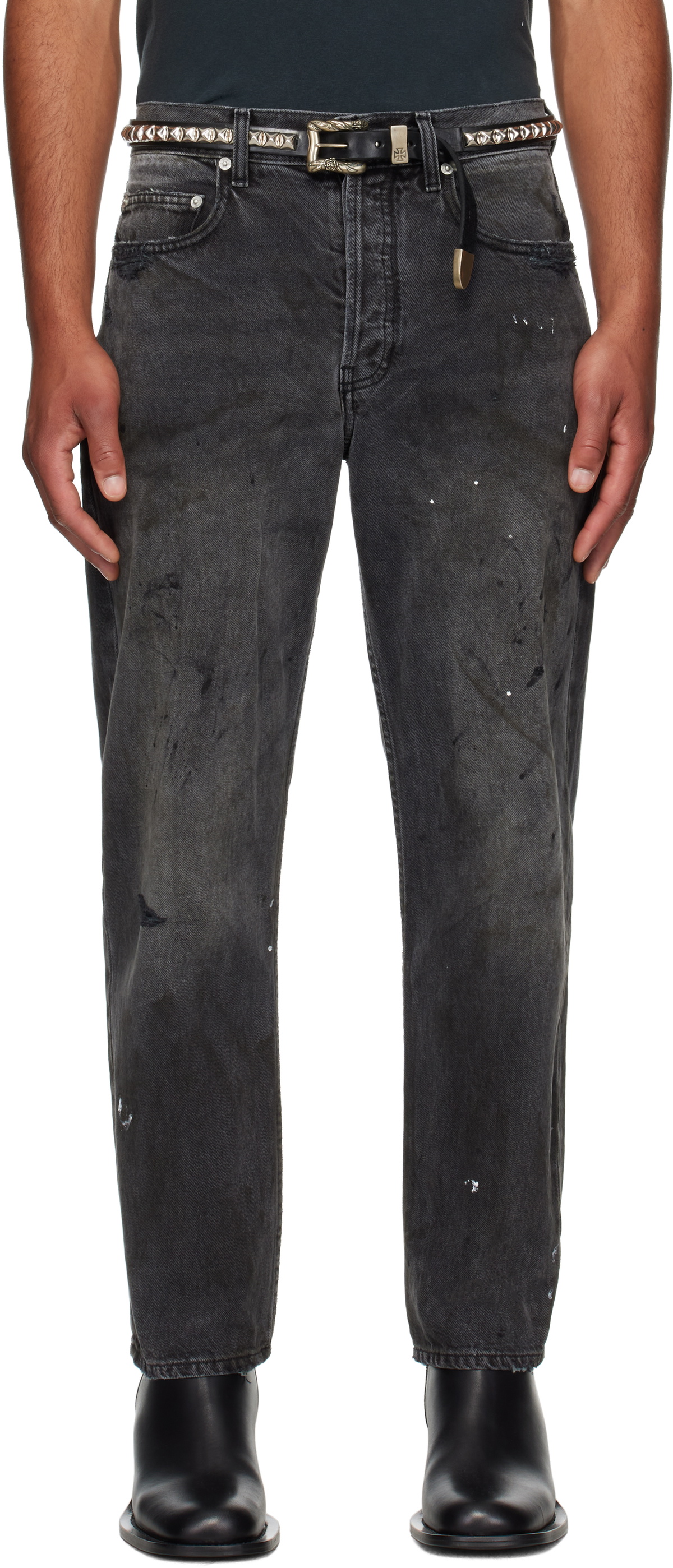 Enfants Riches Déprimés Black Baggy Jeans