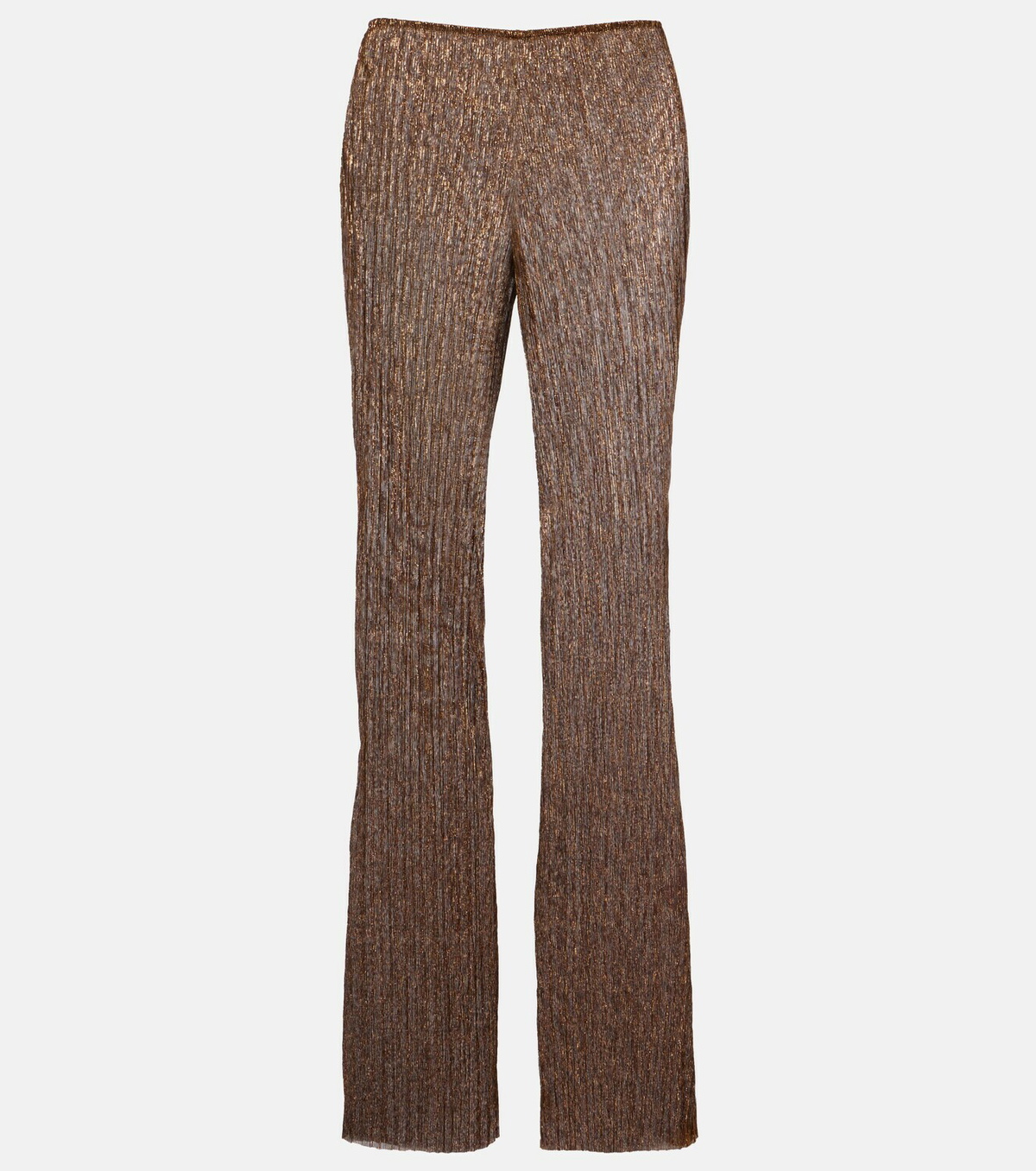 Cala de la Cruz Dries lamé flared pants