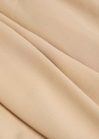 Tove Ouida Ruched Stretch-jersey Midi Dress Beige