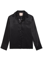 Roksanda Delan Silk-satin Shirt Black