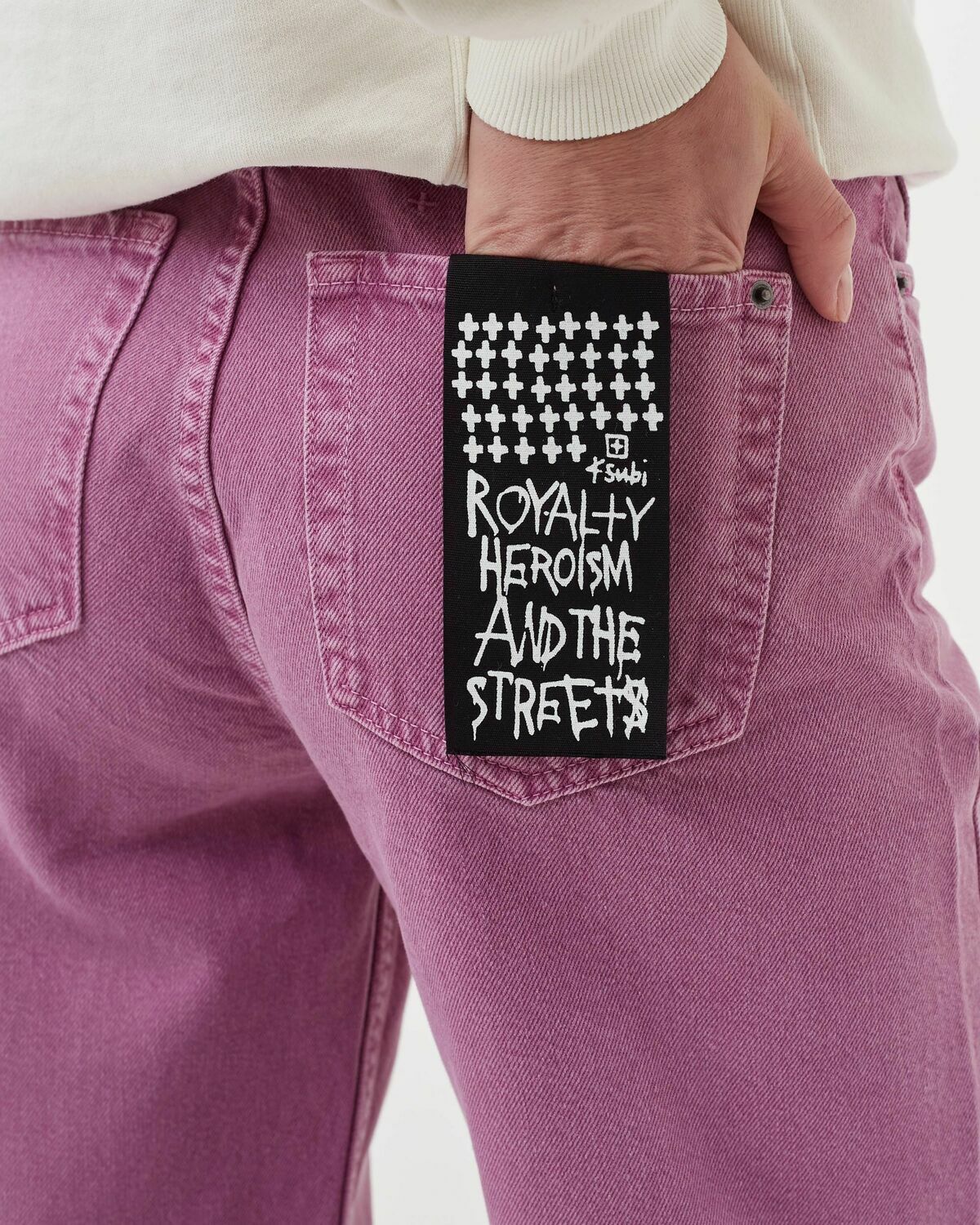 Ksubi Playback Violet Pants Pink Jeans Ksubi