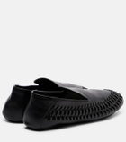 Proenza Schouler Whip leather loafers