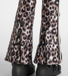 Fusalp Elancia leopard-print ski pants