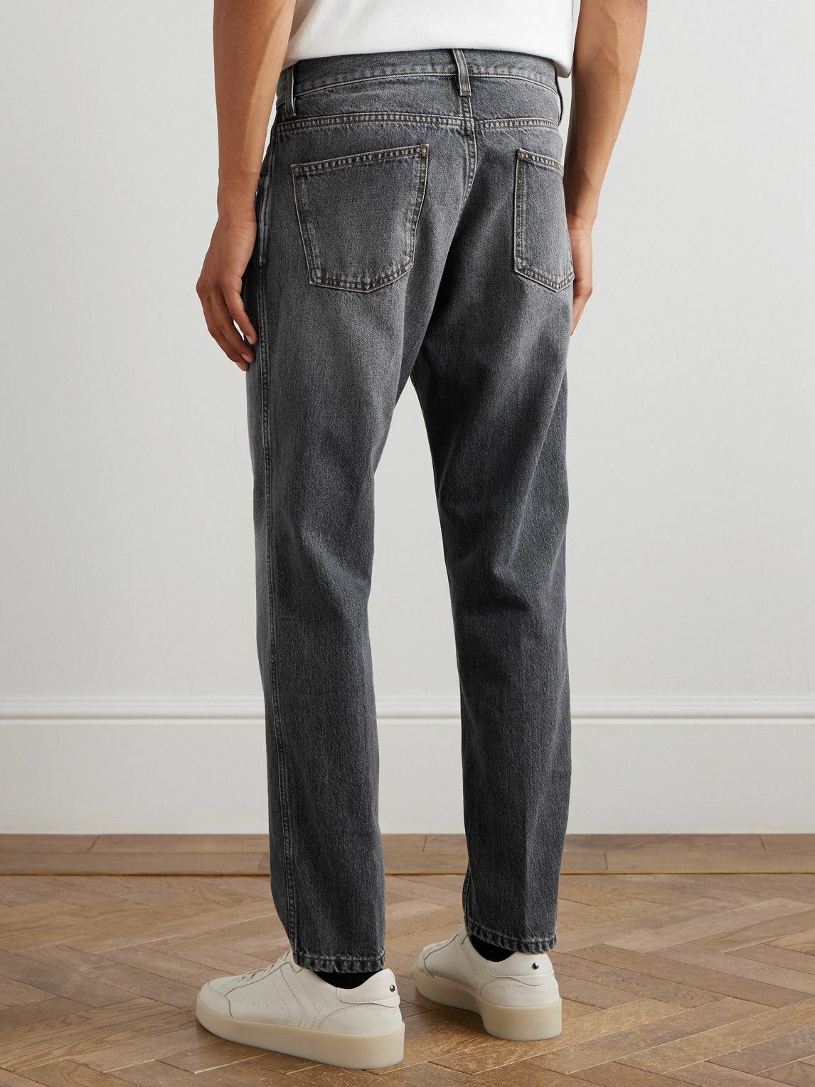 Lardini - Slim-Fit Straight-Leg Jeans - Gray