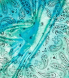 Alanui - Bandana printed cotton chiffon scarf