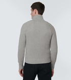 Tom Ford Ribbed-knit wool and cashmere cardigan