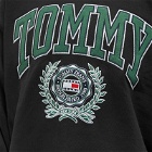 Tommy Jeans Men's Boxy College Crew Sweat in Black