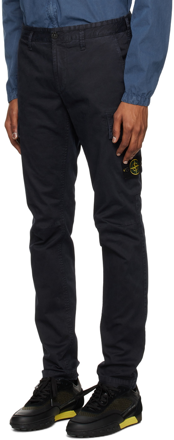 Stone island cargo hot sale pants navy