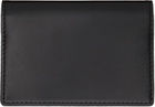 YOHJI YAMAMOTO Black Logo Card Holder