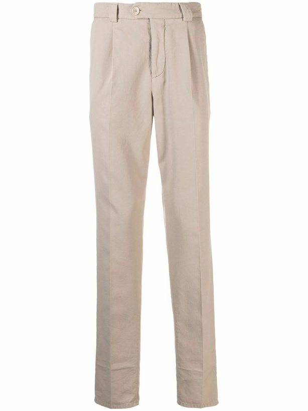 Photo: BRUNELLO CUCINELLI - Cotton Chino Trousers