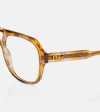 Chloé Optical Native oversized aviator glasses