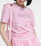 Patou Logo striped cotton T-shirt