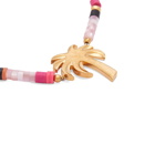 Palm Angels Women's PA Monogram Beads Bracelet in Multicolor 