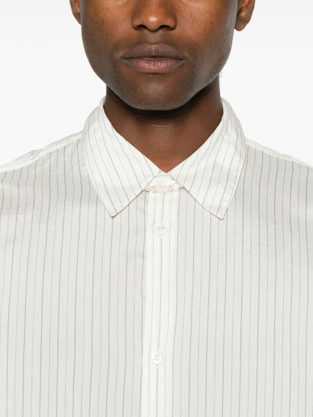 Nicholson & Nicholson Clea Silk Shirt - Off-white