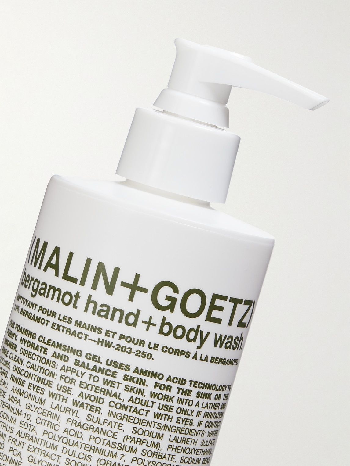 Malin Goetz - Bergamot Hand Body Wash, 250ml