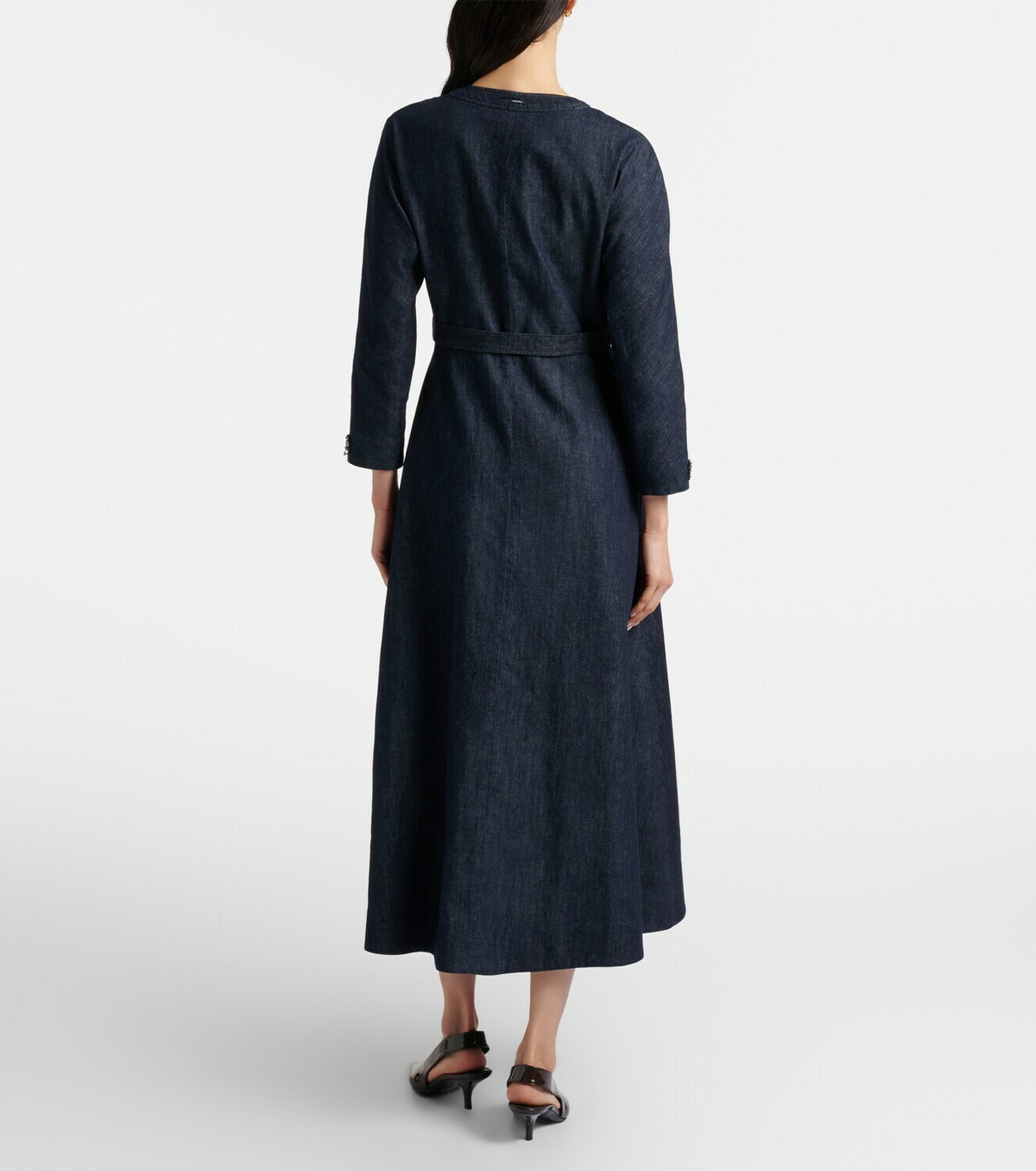'S Max Mara Ambra denim wrap dress
