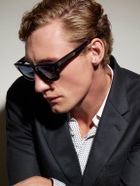 Jacques Marie Mage - Dealan 53 Square-Frame Acetate Sunglasses - Black