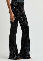Dorothee Schumacher Shimmering Attraction Sequin-embellished Trousers Navy