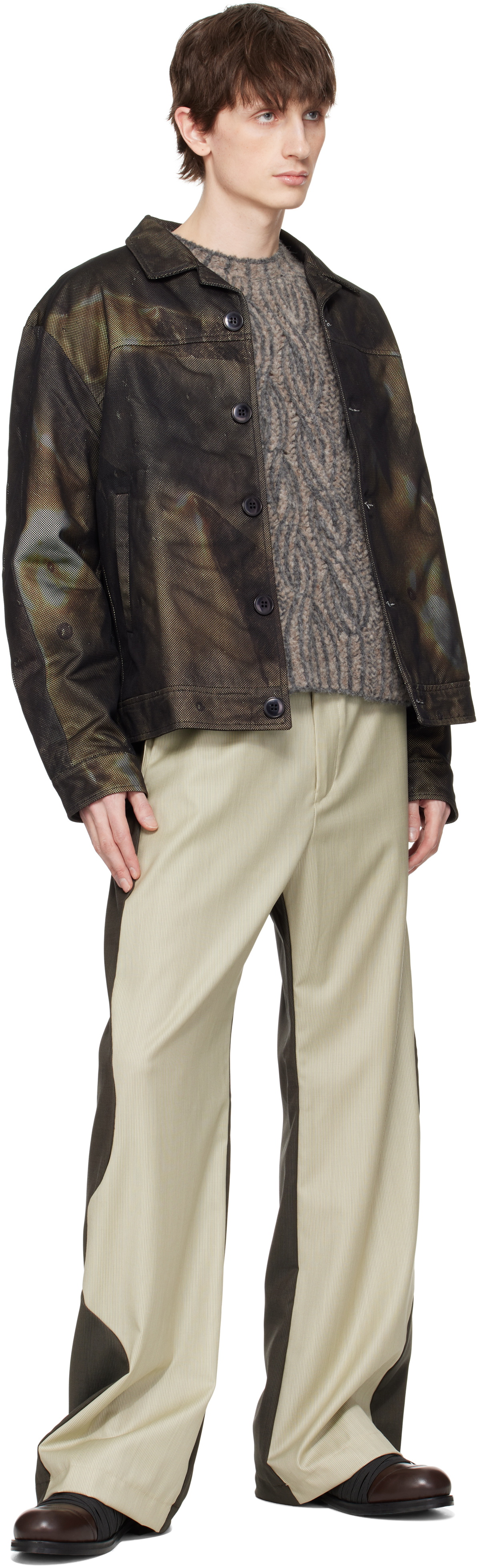 Serapis Black & Beige Golden Hour Jacket