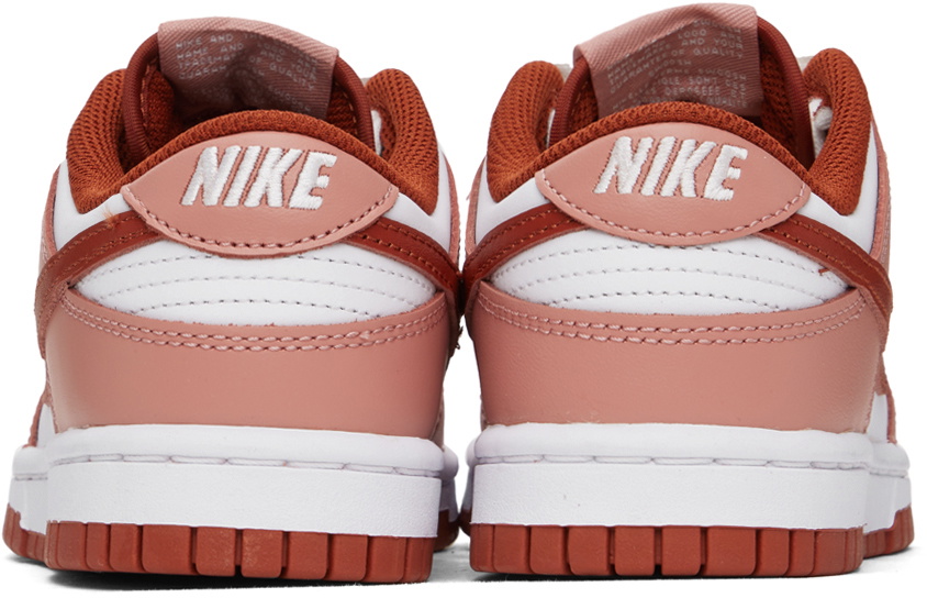 nike pink white