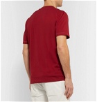 Brunello Cucinelli - Cotton-Jersey T-Shirt - Red