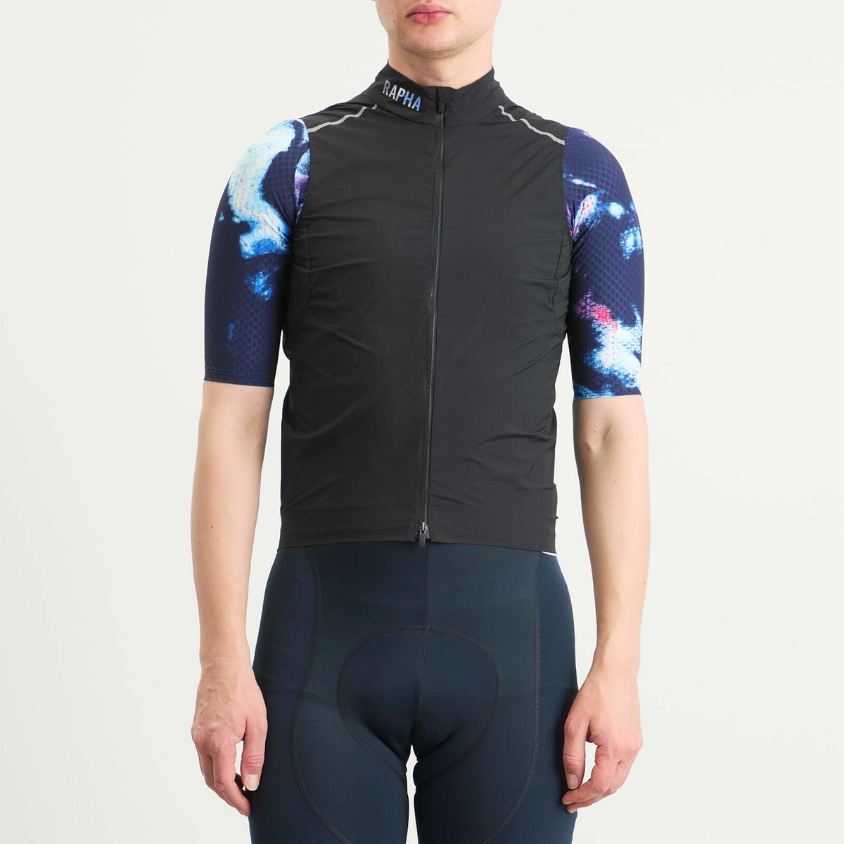 RAPHA PROTEAM ジレ Rapha Men's Pro Team Gilet in Cosmic Print Rapha