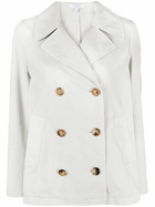 BOGLIOLI - Double-breasted Cotton And Linen Blend Coat